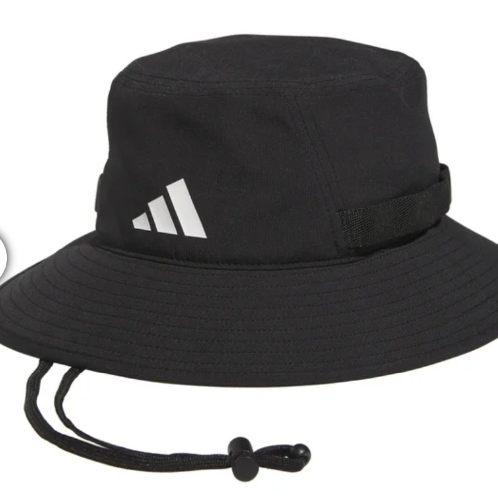 Adidas Black Bucket Hat One Size